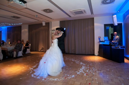 Úvodní tanec novomanželů - hotel nH Olomouc
